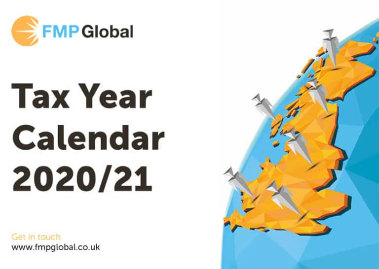 Tax Year Calendar 2020/21 IRIS FMP UK